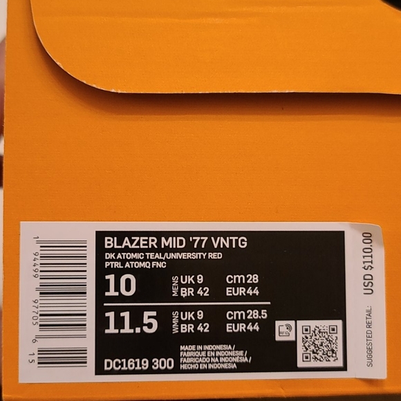 BLAZER MID '77 VINTAGE 'CHRISTMAS SWEATER' - Picture 9 of 9